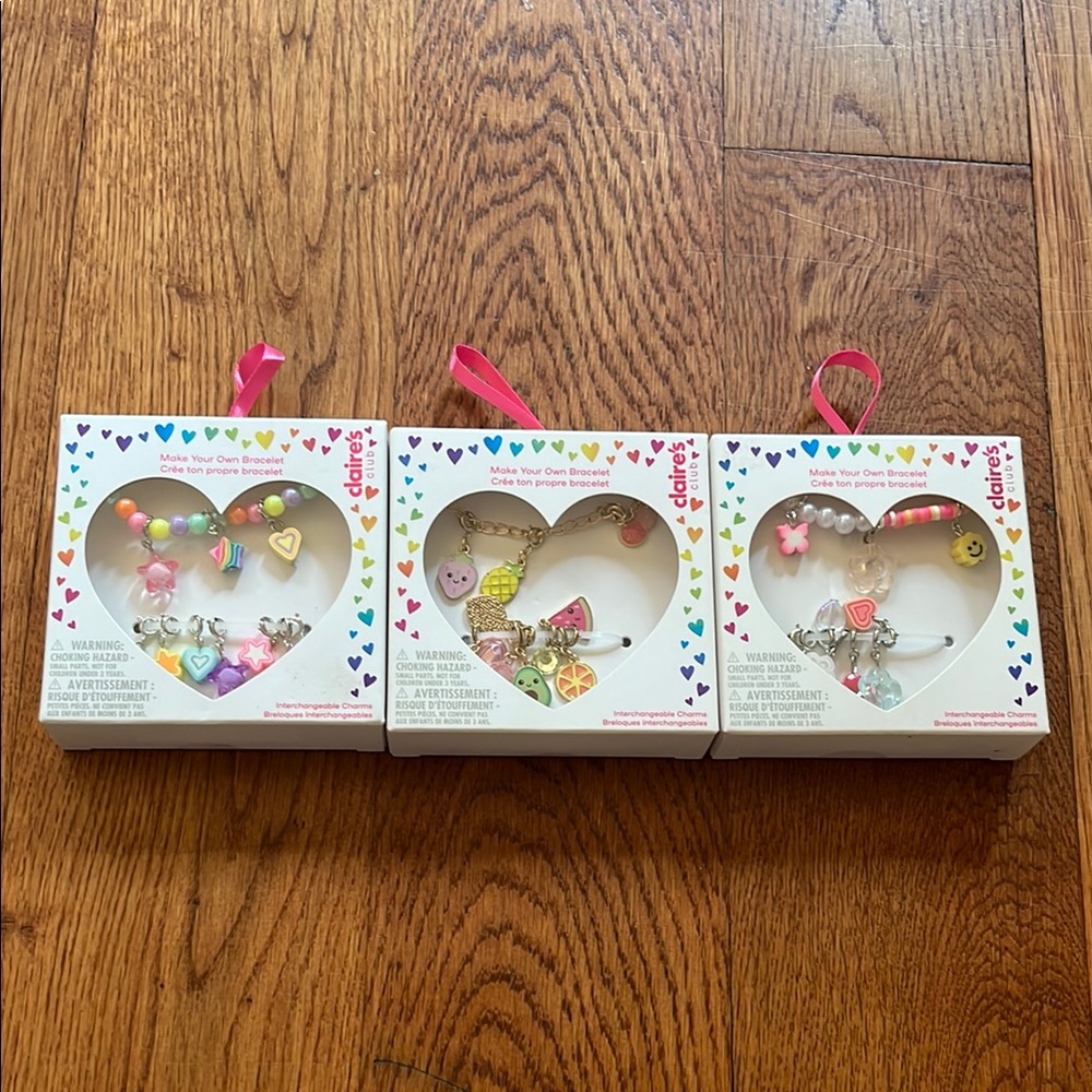 Claire's Make Your Own Bracelets. Fun Holiday Gifts!